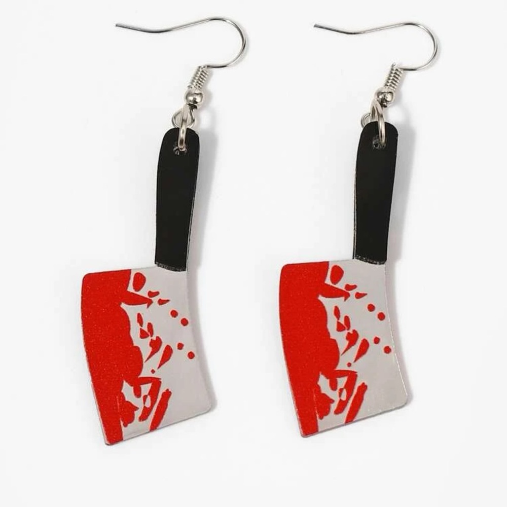 🌻 Butcher Knife Earrings 🩸 - Picture 4 of 4
